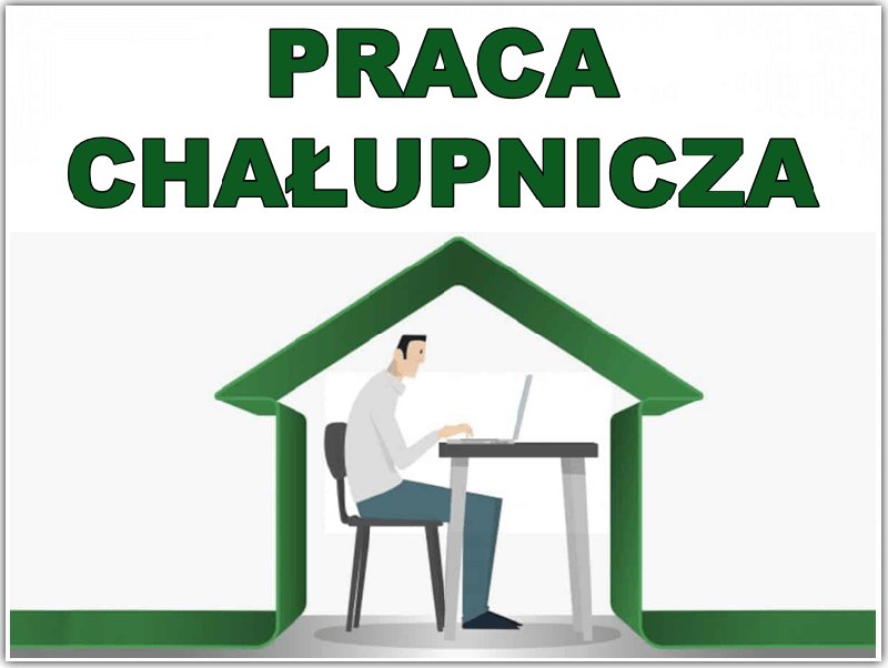 Praca chałupnicza obróbka elementów drewnianych