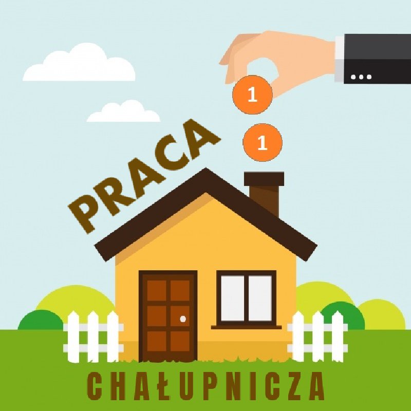 Praca chałupnicza, montaż dekoracji ściennych