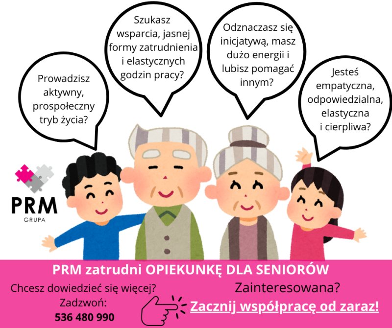 Opiekun/Opiekunka dla seniora Józefów