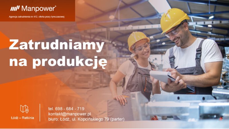 Zatrudniamy na produkcję! /praca grafikowa/