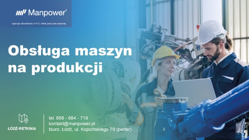 Obsługa maszyn na produkcji /system grafikowy 8h/