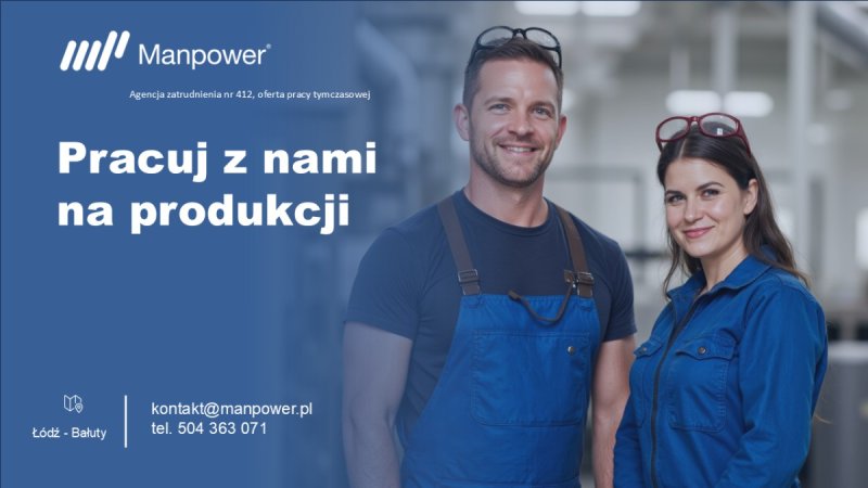 Praca w systemie 3 zmianowym na produkcji