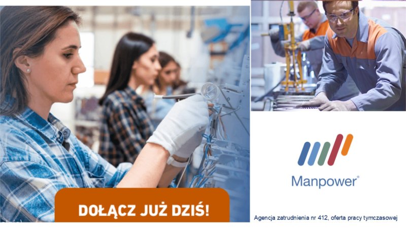 Pracuj /4 brygadowo/ przy montażu!